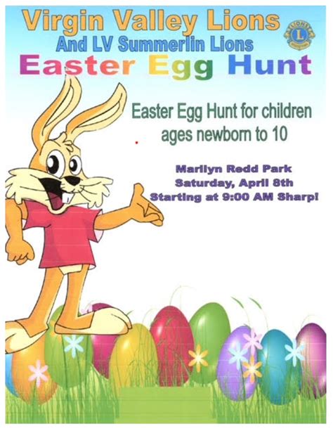 Easter Egg Hunt For Children Apr 08 2023 Marilyn Redd Park