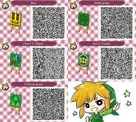 Qr Codes Animal Crossing New Leaf Zelda Flag