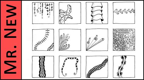 It can be something if you want. the first important step in the ceremony of zentangle is gratitude and appreciation. Another 12 Easy Zentangle Doodle Patterns - Weekly ...