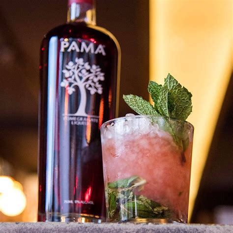 Behold The Pama Mojito Ingredients 1 Oz Pama Liqueur 1 Oz Cucumber Lime Vodka 10
