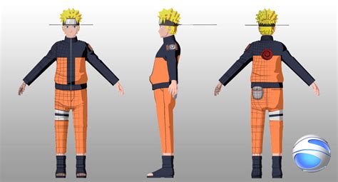 Naruto 3d Model By Show940 On Deviantart