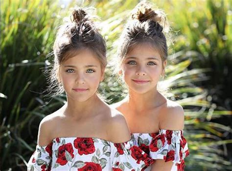 Ava Marie And Leah Rose Mother Poses With Lookalike Twins Who Were Hailed As The Most