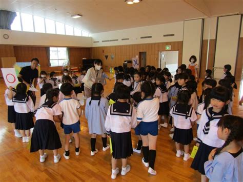 小学1年生との交流 仙台白百合学園幼稚園
