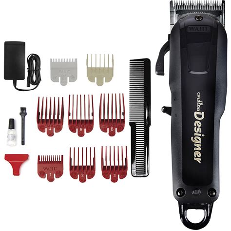 432 results for wahl hair clippers cordless. Wahl Cordless Designer Rechargeable Hair Clipper 56330