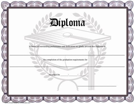 Diplomas Para Rellenar En Word Imagui