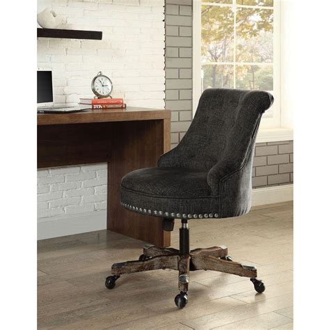 Showing results for linon home decor. Linon Home Decor Sinclair Gray Polyester Office Chair ...