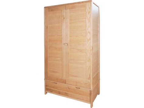 In a light wood, this ercol storage bench is ideal for placing at the end of a bed. Ercol Bosco Bedroom Oak 2 Door Wardrobe | 2 door wardrobe ...