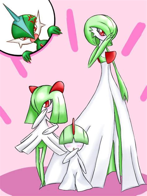 Tags Anime Pok Mon Kirlia Gardevoir Gallade With Images