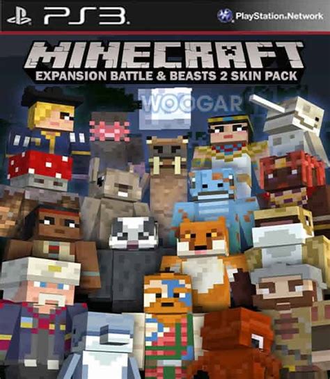 Oferta Expansión Minecraft Battle And Beasts 2 Skin Pack