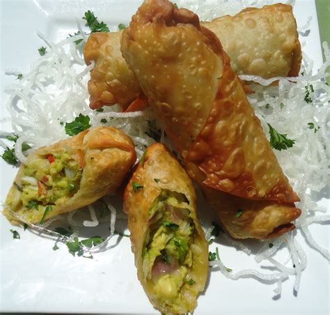 Crab And Avocado Egg Rolls On The Menu Tangies Kitchen