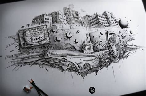 Amazing Pencil Sketches By Graphic Designer Pez