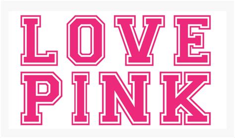 Victoria Secret Pink Sticker Hd Png Download Transparent Png Image