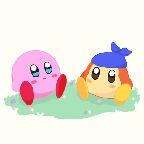 Artstation Kirby And Waddle Dee