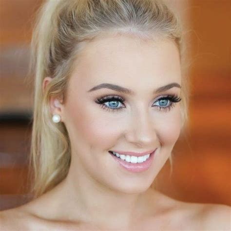 Makeup Tips For Blond Hair And Blue Eyes Leaftv Amazing Wedding Makeup Wedding Makeup For
