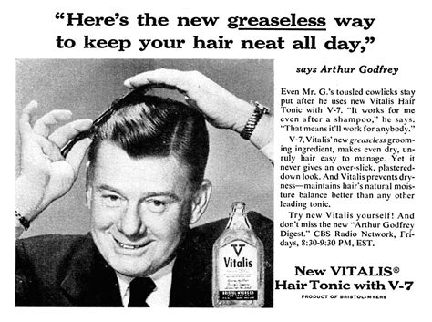 As the name clearly alludes to, vitalis hair tonic for men is an all new supplement that promotes the growth of our hair in a sustained fashion. 1954 Advertisement for Vitalis Hair Tonic with... - The ...