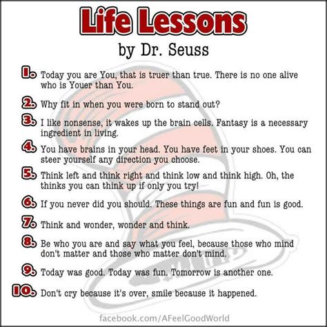 Life Lessonsdr Seuss Sayings To Keep And Note Pinterest