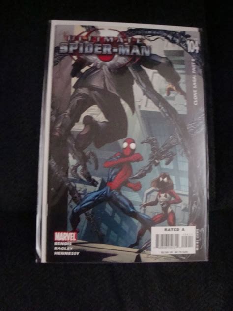 Ultimate Spider Man 104 Brian Michael Bendis Story Mark Bagley Cover