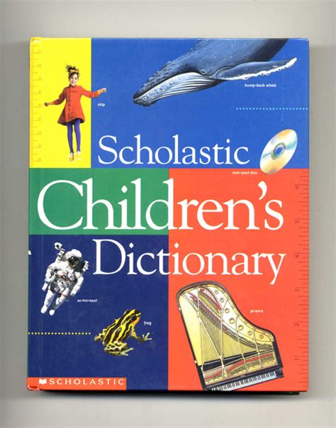 Scholastic Childrens Dictionary 1st Scholastic Edition1st Printing
