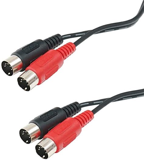Hosa Usb 210ab Dual Midi Cable Dual 5 Pin Din To Same 3ft All About