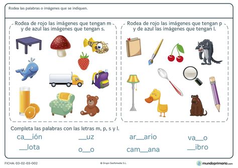 Ejercicios De Lengua Para Niños De Primaria【2018】 Para Imprimir