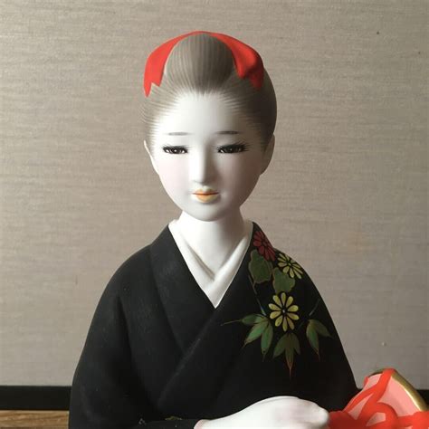 Vintage Japanese Hakata Doll Kimono Geisha Maiko Traditional Folk Craft Ebay