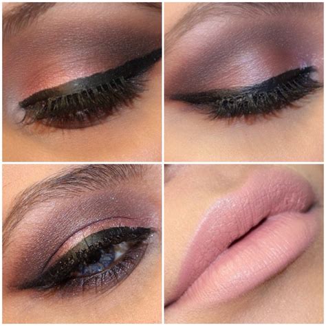 How To Do A Smokey Eye With Naked 3 Palette Nude Lips Musely