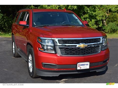 2015 Crystal Red Tintcoat Chevrolet Tahoe Lt 4wd 115513480 Photo 46