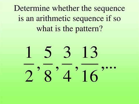 PPT - 3.5 Arithmetic Sequences as Linear Functions PowerPoint ...