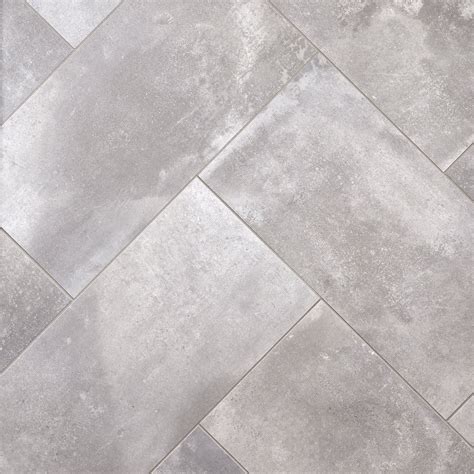 Concrete Gray Ceramic Tile 12 X 24 100136795 Floor And Decor