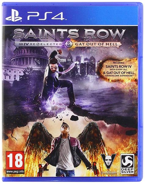 Saints Row 4 Re Elected And Gat Out Of Hell First Edition Playstation