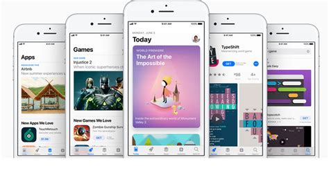 Apple App Store Neues Design Computer Bild