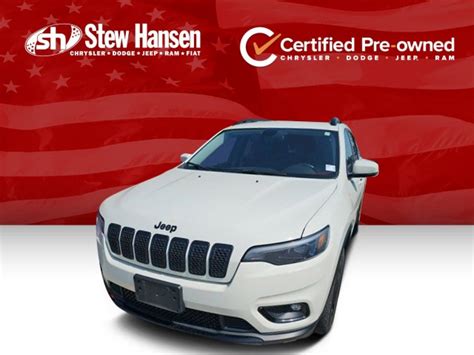 Certified Pre Owned 2019 Jeep Cherokee Altitude Sport Utility In