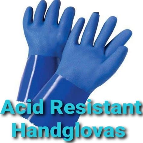 Rubber Acid Resistant Hand Gloves Size S L Rs 150 Pair Patel