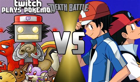 Twitch Plays Pokemon Vs Ash Ketchum Death Battle Fanon Wiki Fandom