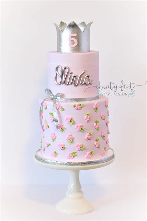 Princess Tea Party Charity Fent Cake Design Birthday Cake