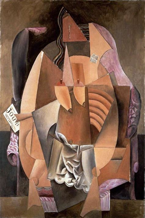 Woman In A Shirt Sitting In A Chair By Pablo Picasso Picasso Pablo