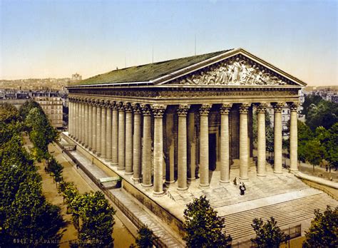Église De La Madeleine In Paris A Temple To The Glory Of The Napoleon