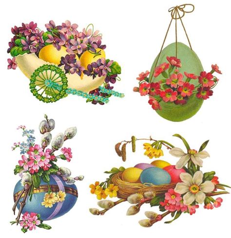 Victorian Easter Eggs Clipart Free Stock Photo Public Domain Pictures