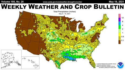 Recent Conditions For Crops Weekly Publication Noaa