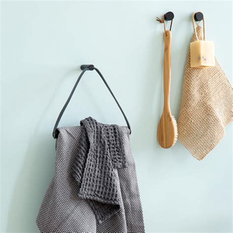 Towel Hanger - Wood Black - By Wirth