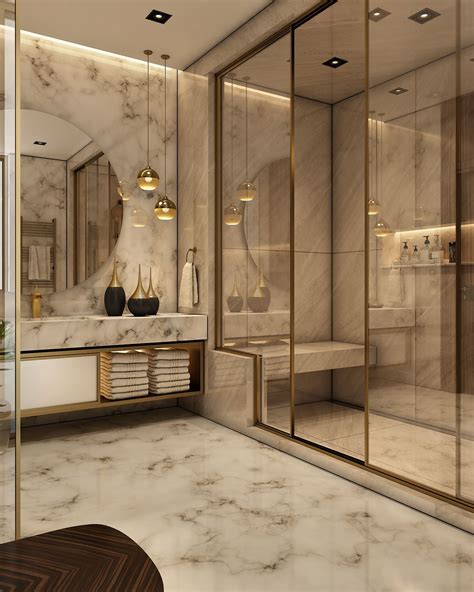 Luxurious Master Bathroom Design Best Home Design Ideas
