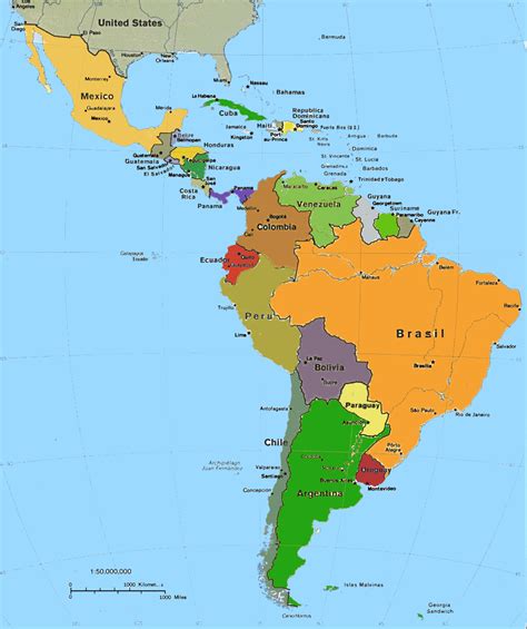 Mapa America Latina X Comunica O Comunica O Corporativa