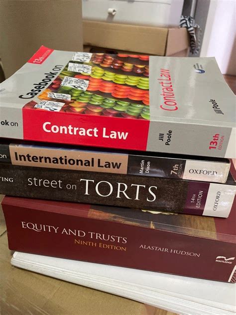 Law Textbooks Hobbies And Toys Books And Magazines Textbooks On Carousell