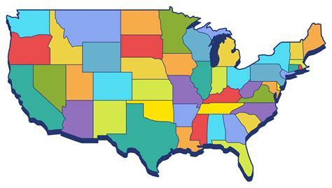 State Map Printable