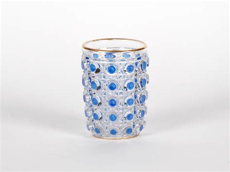 Glass In Baccarat Diamant Pierreries Bleu Ib05126 Bellamysworld