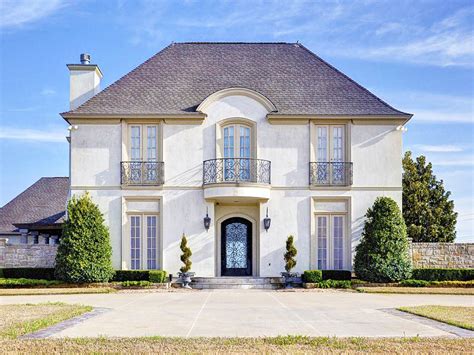 Texas style home plans offer a wide variety of architectural styles and sizes. french chateau homes photos | French Chateau on the West ...