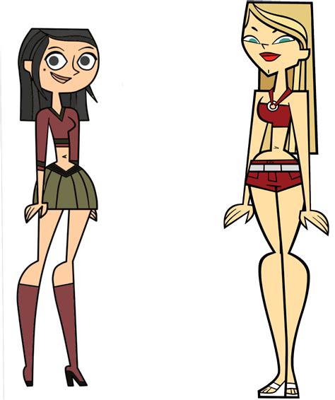 amy and heather color swap r totaldrama