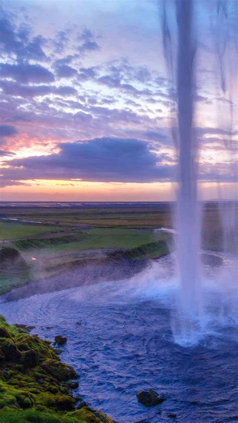 Free Download Seljalandsfoss Waterfall Iceland Uhd 8k Wallpaper Pixelz