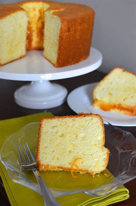 Orange Chiffon Cake Orange Chiffon Cake Chiffon Cake Orange Cake Recipe