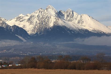 Zdjęcia: Wysokie Tatry, Poprad, Panorama od strony ...